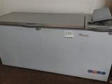 an image of a freezer in a room