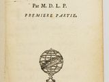 un livre ouvert sur lequel figure l'image d'un globe terrestre