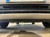 a close up view of a car ' s front bumper