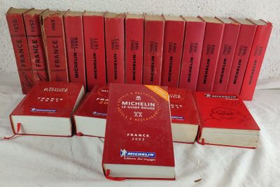 MICHELIN Guide 1956-....... 19 volumes
