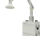 a close up of a medical equipment on a white background