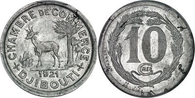 a close up of a coin with a picture of an animal on it