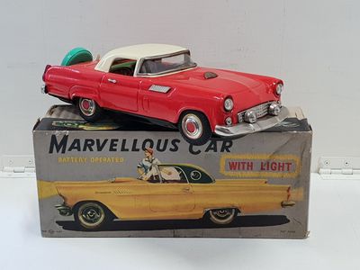 T.N. (Nomura Toys, Japon, 1957) voiture Ford Thunderbird 195…