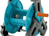 a close up of a hose reel on a white background