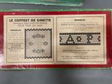 a box with a pattern on it and a picture of a box with a pattern on it