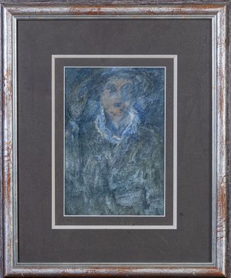 Hervé THIBAULT (né en 1944) Portrait d'homme