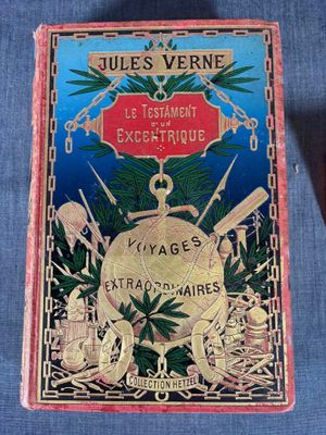 VERNE (Jules). Le Testament d'un excentrique. Paris, J. Hetz…