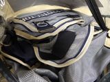 a close up of a bag of clothes in a bag