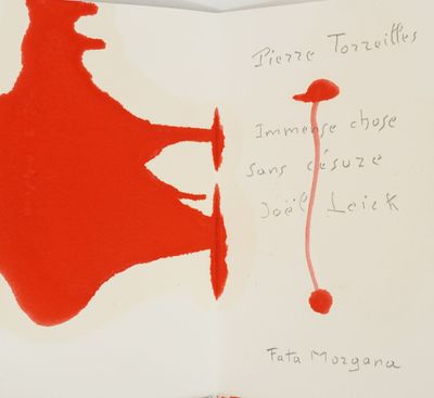 un dessin représentant un homme avec un chapeau et un parapluie rouge