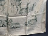 a drawing of a group of deers on a piece of paper