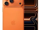 an orange iphone 11 pro is shown next to a stack of plastic containers