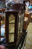 Vitrine suspendue hollandaise - acajou - H : 74 cm (photo 2)