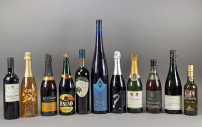 1 B Pétillant Rosé, ? (état moyen) 1 B Blanc de Blancs, Brut…