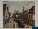 une image d'une peinture d'une rue de la ville