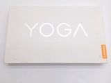 a white box with the word yoga written on it