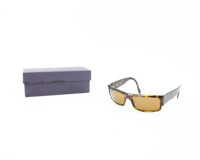 PRADA - Paire de lunettes solaires façon écaille naturelle, …