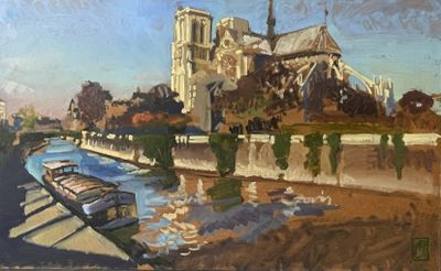 Quais de Seine - André JUDE 50 x 82