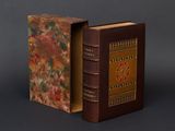 a book that is opened to reveal a book cover