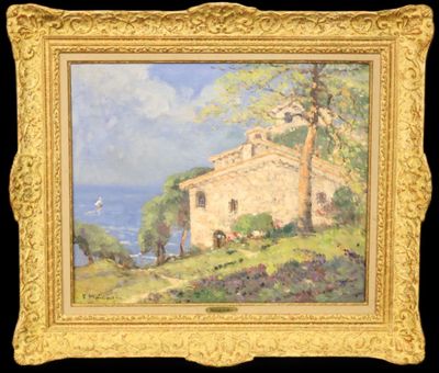 Fernand MAILLAUD (1862-1948) La Florentine dans le Var