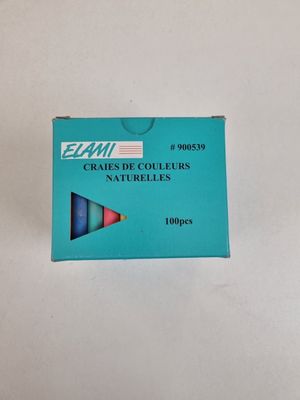 an image of a blue box with a red triangle on it