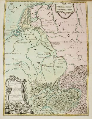 une vieille carte du royaume d'Angleterre et du Pays de Galles