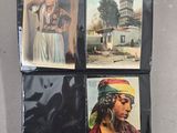 three different pictures of a woman in a turban and a man in a turban and a woman in a turban in a turban
