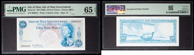 three different types of currency are displayed on a black and white background