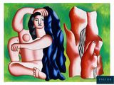painting of a woman and a man sitting next to each other