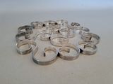 a lot of rings that are on a table
