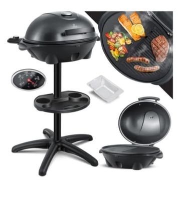 Grill électrique 2-en-1 : utilisable en grill de table ou grill sur pi - Photo 1