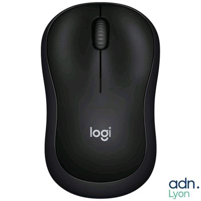 logge wireless mouse with the logge logo on the front