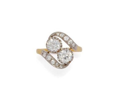 Bague en diamant et or 18 carats