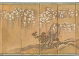 une image représentant un tableau d'un arbre orné de fleurs