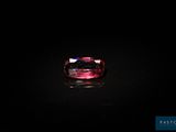 une tourmaline rose qui brille dans le noir