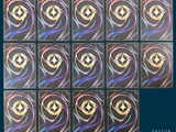 a picture of a set of cards with a star symbol on them