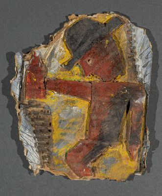 une photo d'une feuille de papier sur laquelle figure une peinture