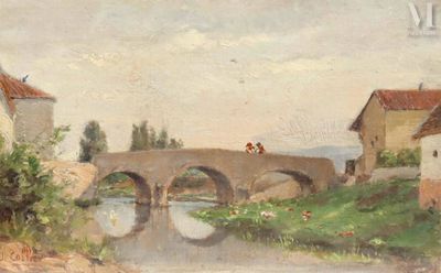 Jean COLLE (1875-1966) Le Pont