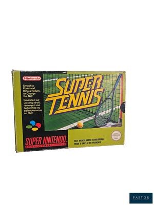 une boîte sur laquelle sont représentés une raquette de tennis et une balle de tennis