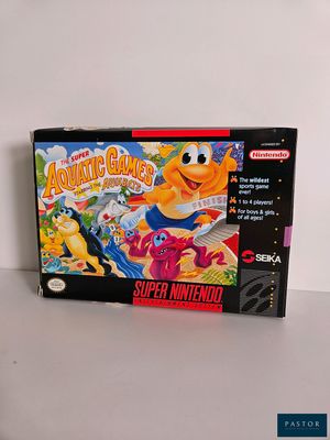 une image représentant la boîte d'un jeu vidéo sur laquelle figure l'image d'un poisson