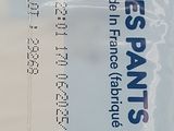 a ticket for a restaurant that has a picture of a plane on it
