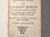 an open book with a picture of a man on it