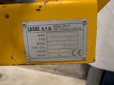a close up of a label on the back of a machine