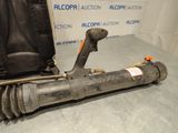 the back end of a vehicle with a hose attached to it