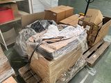 a pallet full of boxes and boxes on a pallet
