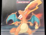 the pokemon trading card game is on display on the table