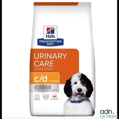Croquettes Hill's Prescription Diet pour chiens, gamme « Soins urinaires »