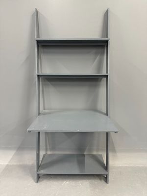 BUREAU mural composé de deux étagères en partie haute et un …