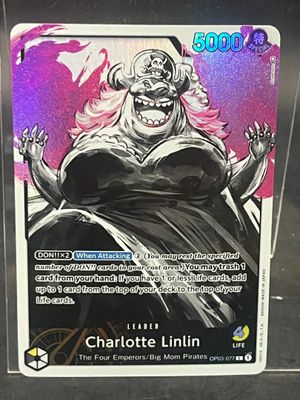 a close up of a card with a cartoon character on it