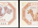 deux billets de banque différents sur lesquels figurent respectivement l'image d'un homme et celle d'une femme