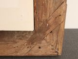 a close up of a piece of wood on the floor